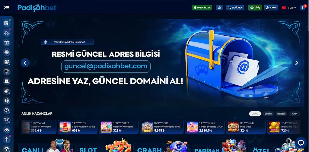 Padişahbet anasayfa