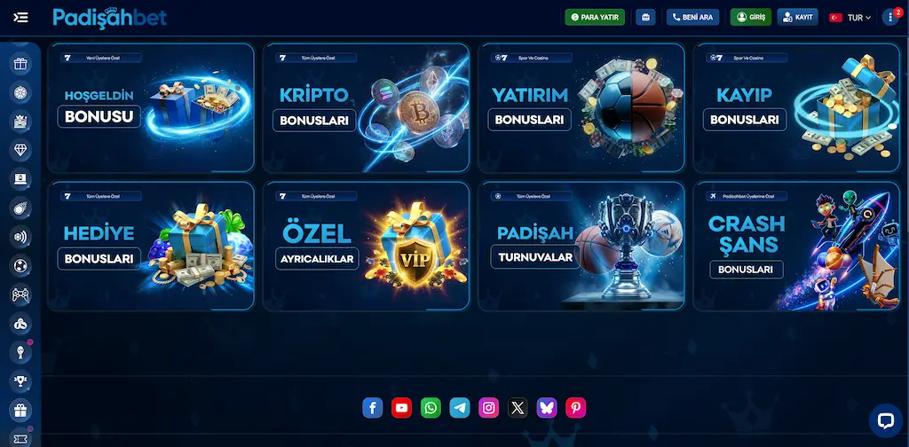 Padişahbet bonus